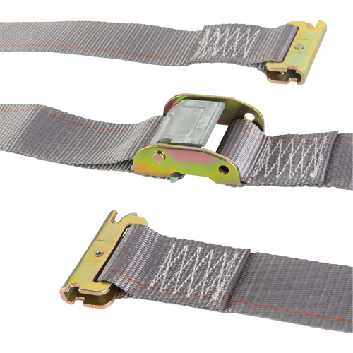 Tendeur d'arrimage utilitaire robuste, Boucle &agrave; came, 2" la x 16' lo, Charge d'utilisation 835 lb (379 kg) Absolute Business Supply
