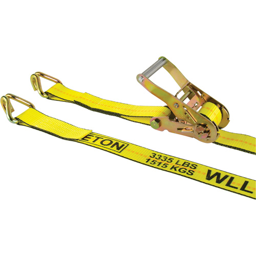 Winch Strap, J-Hook, 30' W x 2" L, 3335 lbs. (1512 kg) Working Load Limit Absolute Business Supply