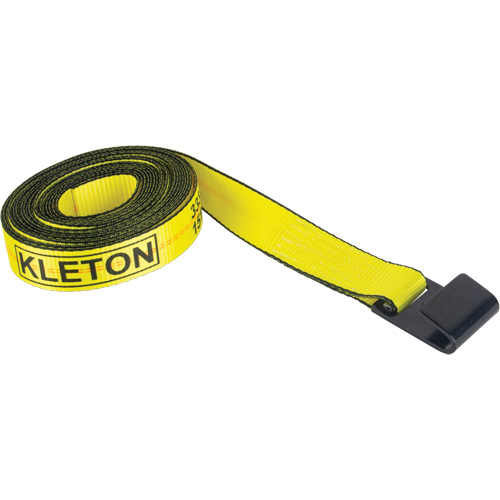 Logistic Strap, Flat Hook, 30' W x 2" L, 3335 lbs. (1512 kg) Working Load Limit Absolute Business Supply