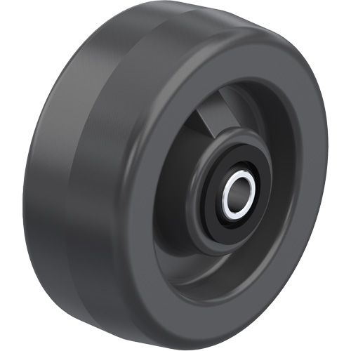 Roues ph&eacute;noliques pleines noires Absolute Business Supply
