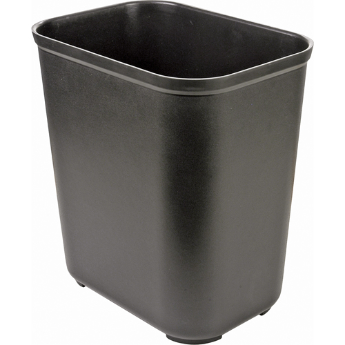 Fire Resistant Wastebasket, 28 Quarts, Fiberglass Absolute Business Supply