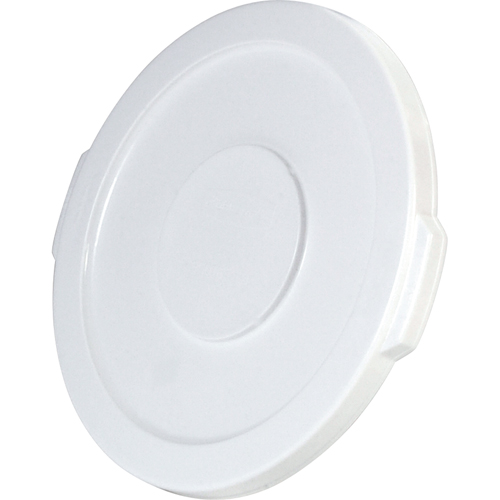 Round Brute&reg; Tops, Flat Lid, Plastic/Polyethylene, Fits Container Size: 15-5/8" Dia. Absolute Business Supply