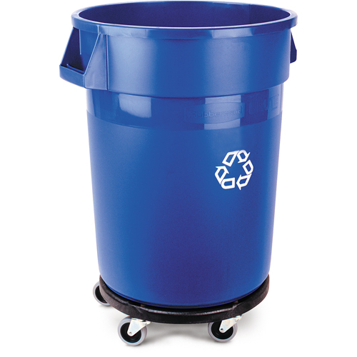 Brute&reg; Collection Recycling Container, Bulk, Plastic, 32 US gal. Absolute Business Supply