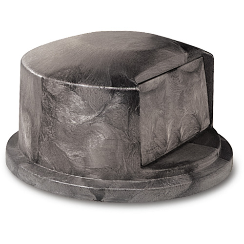 Round Brute&reg; Tops, Dome Lid, Plastic/Polyethylene, Fits Container Size: 22" Dia. Absolute Business Supply