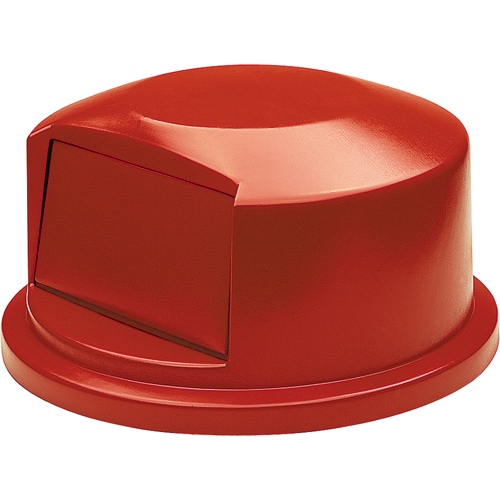 Round Brute&reg; Tops, Dome Lid, Plastic/Polyethylene, Fits Container Size: 24" Dia. Absolute Business Supply