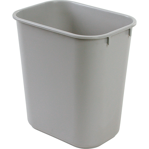 Soft Wastebasket, 14 Quarts, Plastic Absolute Business Supply