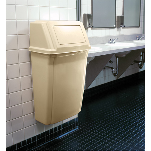 Slim Jim&reg; Containers, Swing Lid, Plastic, Fits Container Size: 19-1/2" x 12" Absolute Business Supply