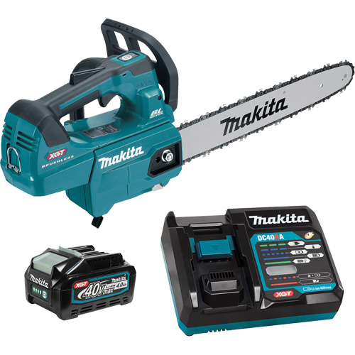 XGT Cordless Brushless Top Handle Chainsaw, 16", Battery Powered, 40 V Absolute Business Supply