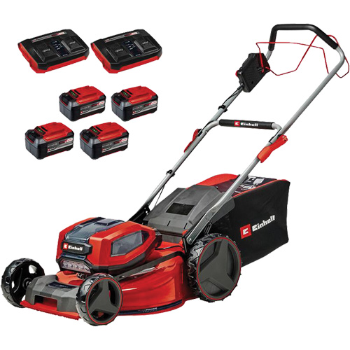 Cordless Lawn Mower, Self-Propelled Walk-Behind, Battery Powered, 21" Cutting Width Absolute Business Supply