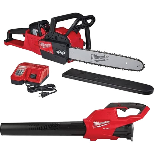 Cordless Chainsaw & Blower Kit, 16", Battery Powered, 18 V Absolute Business Supply