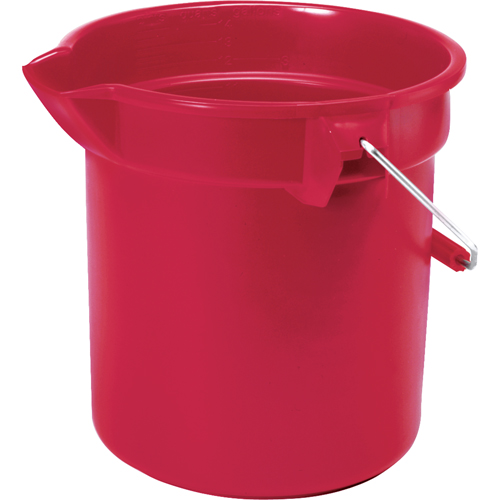 Brute&reg; Bucket, 3.5 US Gal. (14 qt.) Capacity, Red Absolute Business Supply
