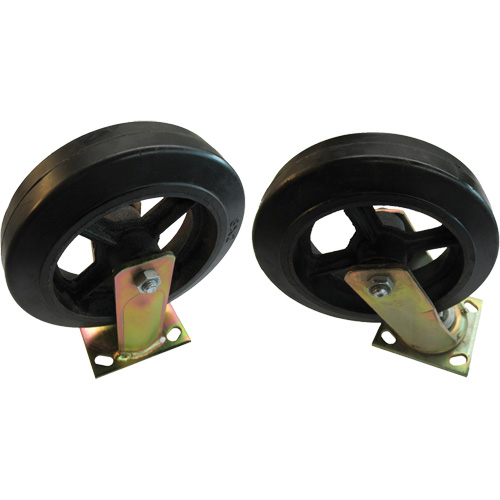 Steel Self-Dumping Hoppers - Caster Sets For Hoppers Absolute Business Supply