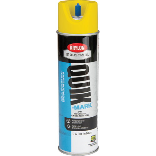 Industrial Quik-Mark Water-Based Inverted Marking Paint, 17 oz., Aerosol Can Absolute Business Supply