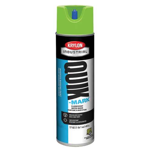 Industrial Quik-Mark Water-Based Inverted Marking Paint, 17 oz., Aerosol Can Absolute Business Supply