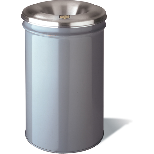 Poubelles Cease-Fire, M&eacute;tal, 4,5 gal. US Absolute Business Supply