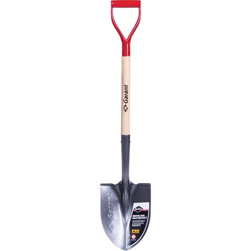 Pelle ronde Pro, Lame Acier durci, Bois, Manche Prise en D Absolute Business Supply