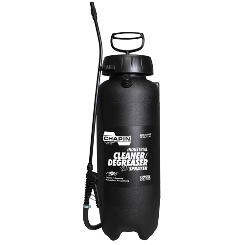 Industrial Viton Cleaner & Degreaser Sprayer, 3 gal. (11.36 L), Plastic/Polyethylene, 18" Wand Absolute Business Supply