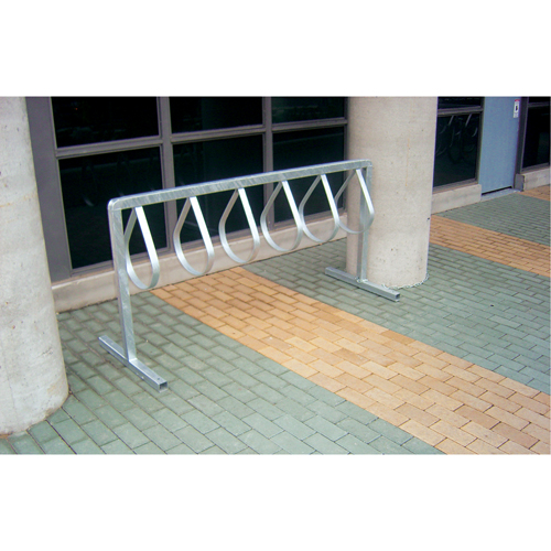 Support pour bicyclettes Style, Acier galvanis&eacute;, 12 bicyclettes Absolute Business Supply