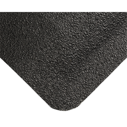 Tapis WeldSafe No 447, Caoutchouc, 3' lo, 2' la x 9/16" &eacute;pais, Noir Absolute Business Supply