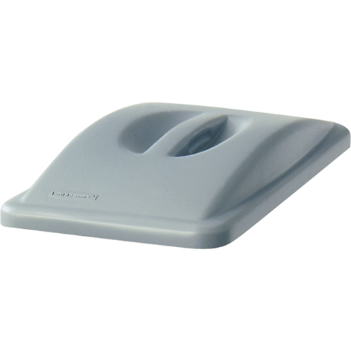 Slim Jim&reg; Handle Top, Flat Lid, Plastic, Fits Container Size: 20-3/8" x 11-5/16" Absolute Business Supply