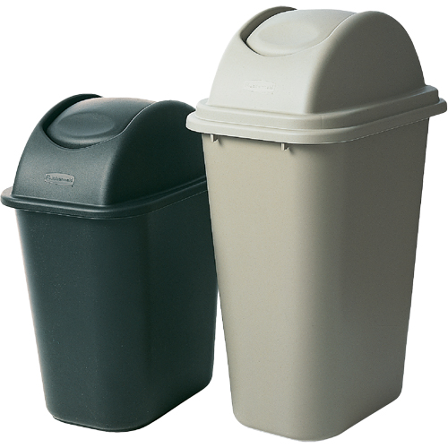 Soft Wastebasket, 14 Quarts, Plastic Absolute Business Supply