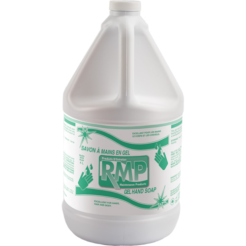 Savon vert pour les mains, Gel, 4 L, Parfum&eacute; Absolute Business Supply