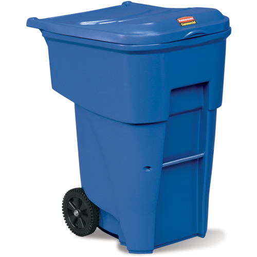 Brute&reg; Roll Out Containers, Curbside, Polyethylene, 95 US gal. Absolute Business Supply