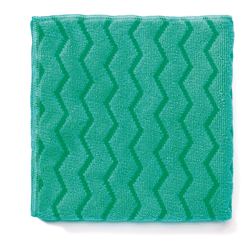 Hygen Cleaning Cloth, Microfibre, Green Absolute Business Supply