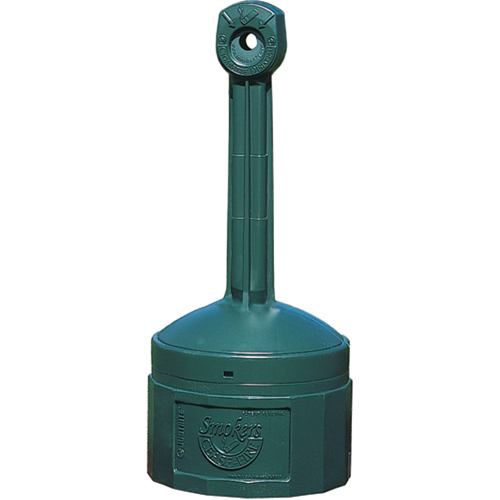 Cendriers Smoker's Cease-Fire, Sur pied, Plastique, Capacit&eacute; 1 gal. US, Hauteur 30" Absolute Business Supply