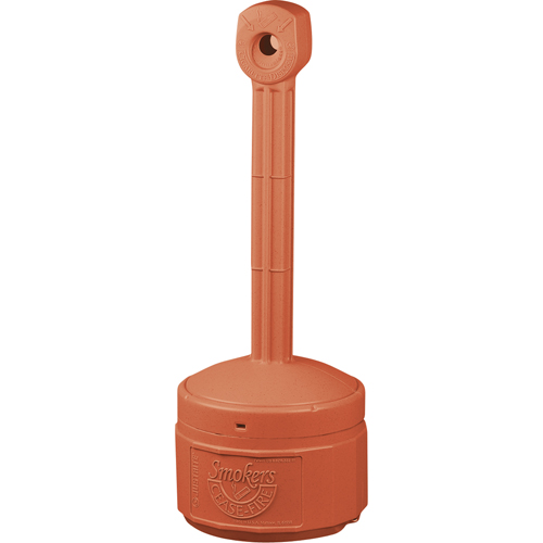 Cendriers Smoker's Cease-Fire, Sur pied, Plastique, Capacit&eacute; 1 gal. US, Hauteur 30" Absolute Business Supply