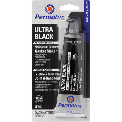 Compos&eacute; &agrave; joints Ultra Black, Tube, Noir Absolute Business Supply