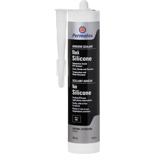 Scellant adh&eacute;sif RTV, 300 ml, Cartouche, Noir Absolute Business Supply