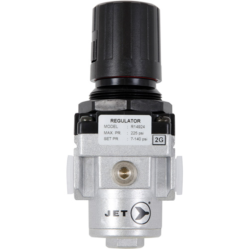 R&eacute;gulateur de d&eacute;bit dair interm&eacute;diaire, 3/8" NPT, PSI max. de 220 PSI, Canalisation Absolute Business Supply