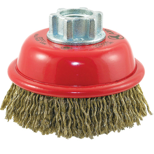 Brosse-boisseau &agrave; fils ondul&eacute;s MAXI-CRIMPED de premi&egrave;re qualit&eacute; Absolute Business Supply