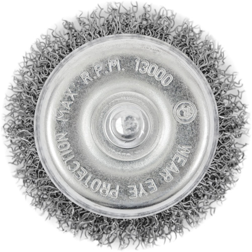 Shaft Mounted Crimped Cup Brush Absolute Business Supply
