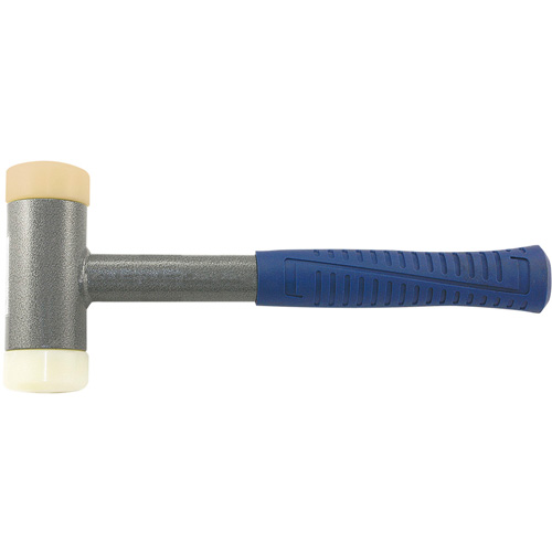 Heavy-Duty Soft-Face Dead Blow Hammer, 2.25 lbs. Head Weight, Polyurethane Face, Tubular Steel Handle Absolute Business Supply