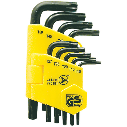 Jeu de cl&eacute;s inviolables JTK-9TP (9 morceaux), 9 mcx, Torx Absolute Business Supply