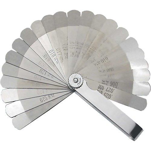 22-Blade Feeler Gauge Set Absolute Business Supply
