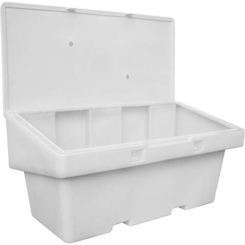 Salt Sand Container SOS, With Hasp, 72" x 36" x 36", 36 cu. Ft., Grey Absolute Business Supply