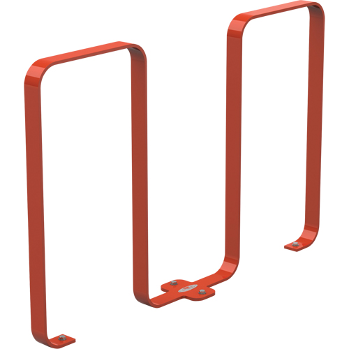 Supports pour bicyclettes The Linguini, Acier, 5 bicyclettes Absolute Business Supply