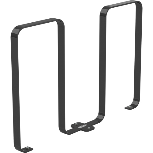Supports pour bicyclettes The Linguini, Acier, 5 bicyclettes Absolute Business Supply