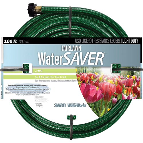 Boyaux d'arrosage pour travaux l&eacute;gers Fairlawn Watersaver , Nylon, 1/2" dia x 100' Absolute Business Supply