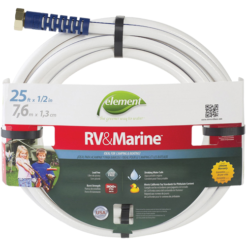 Boyaux d'arrosage pour bateaux et VR Element , PVC, 5/8" dia x 25' Absolute Business Supply
