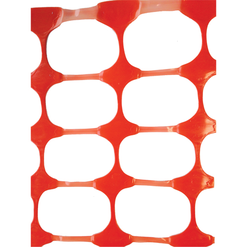 Snow Fence, 50' L x 4' W, Orange Absolute Business Supply