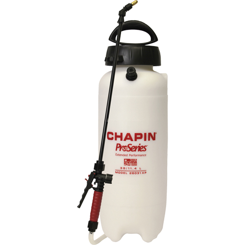 Pulv&eacute;risateur &agrave; main de s&eacute;rie XP Pro, 3 gal., Plastique, Lance de 20" Absolute Business Supply