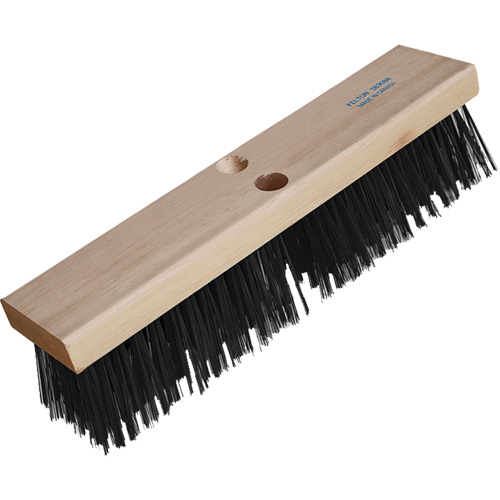 Road Warrior Extra Heavy-Duty Push Broom, 16", X-Coarse, Wire Bristles Absolute Business Supply