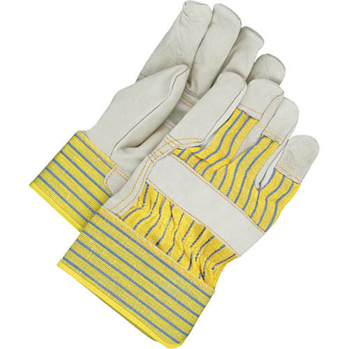 Gants d'ajusteur avec paume renforc&eacute;e, Taille unique, Paume en Cuir fleur de vache, Doublure en Molleton Absolute Business Supply
