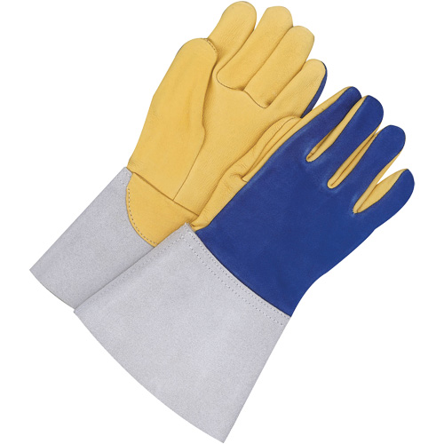 Gants pour soudeur TIG avec poignet de 5,5", Cuir fleur de daim, Taille 10 Absolute Business Supply