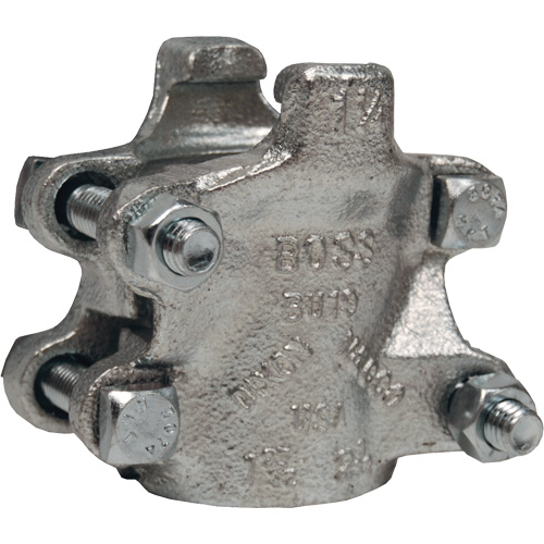 Boss Clamp 4 Bolt Type with 2 Gripping Fingers Absolute Business Supply
