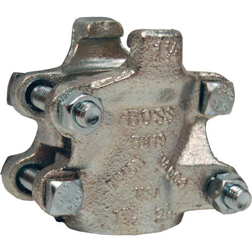 Boss Clamp 4 Bolt Type with 2 Gripping Fingers Absolute Business Supply